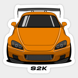 S2K Orange Sticker